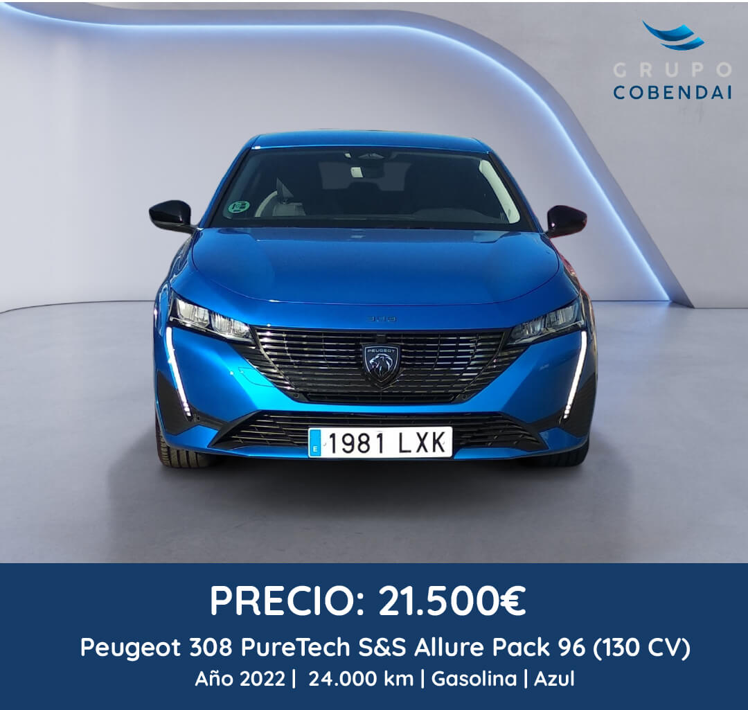 Nuevo Peugeot 308 seminuevo
